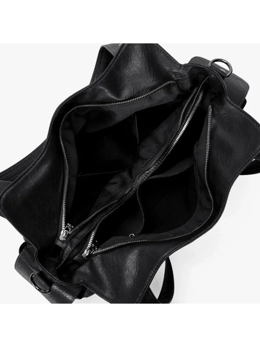 Chic Slouchy Hobo Shoulder Bag - Soft Leather Tote, Crossbody & Satchel Style